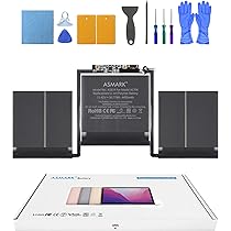 Amazon.co.jp: ASMARK Macbook Pro A1706 バッテリー 交換 適用 13
